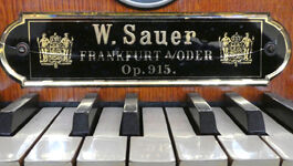 Die Sauer-Orgel Opus 915