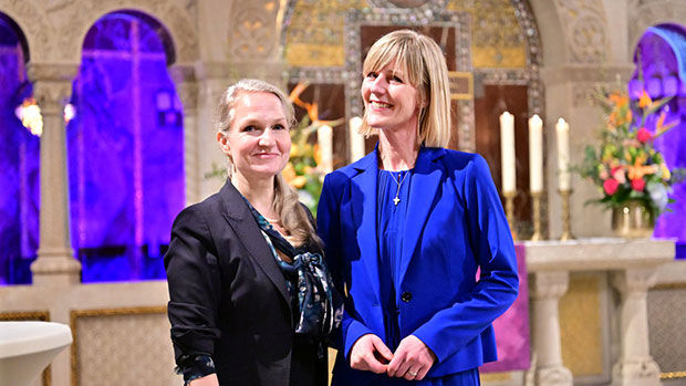 Ariadne Klingbeil und Stefanie Schardien (v.l.n.r.)