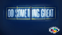 do something great - Motivplakat zur Interkulturellen Woche