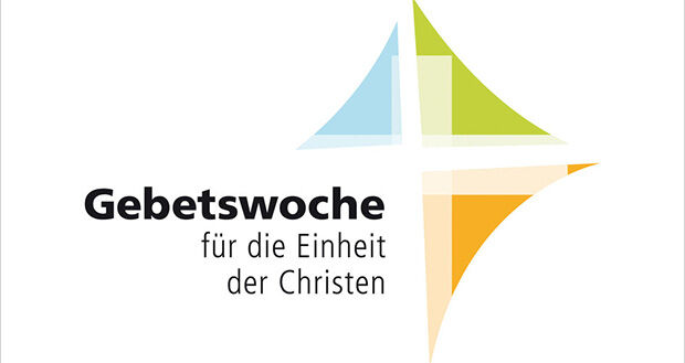 Logo Gebetswoche für die Einheit der Christen - stilisiertes Kreuz