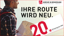 Ihre Route wir neu. Jahresprogramm 2020 des VELKD-Gemeindekollegs