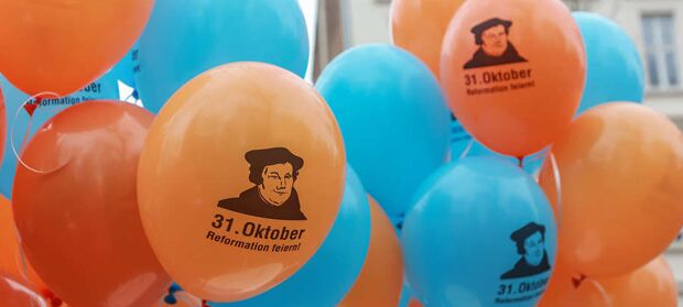 Reformationsjubilaeum Luftballons