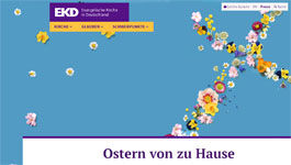 Screenshot "Ostern von zu Hause"