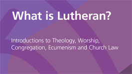 Ausschnitt aus Cover: What is Lutheran?