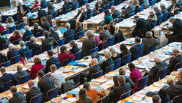 Blick ins Plenum der Syynode