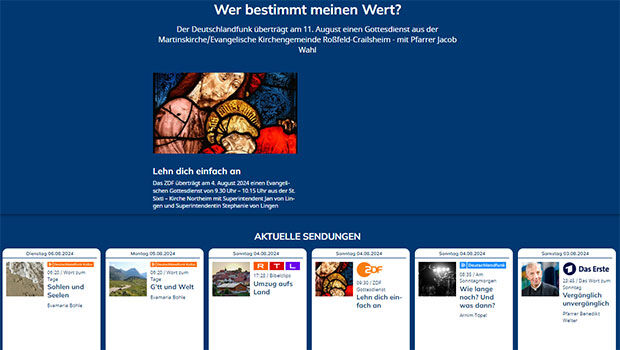 Screenshot rundfunk.evangelisch.de