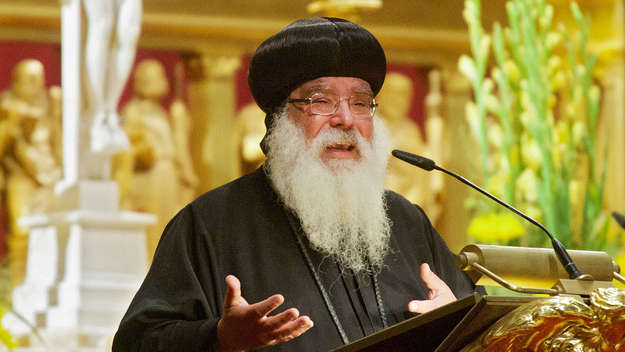 der koptisch-orthodoxe Bischof Anba Damian