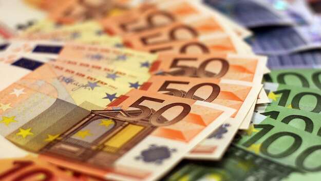 Euro-Geldscheine, Symbolbild