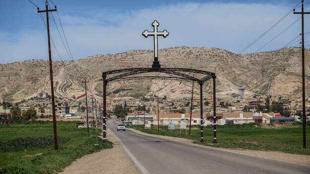 Al-Qosh gilt als eine der ältesten christlichen Siedlungen im Irak Al-Qosh gilt als eine der ältesten christlichen Siedlungen im Irak