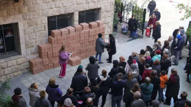 Lebensmittelhilfe der armenisch-evangelischen Bethelgemeinde in Aleppo