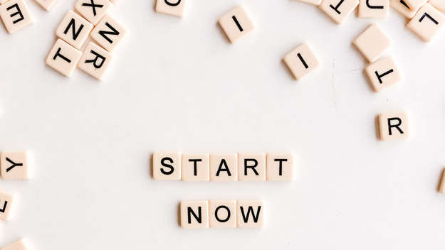 Scrabble-Steine: Start now