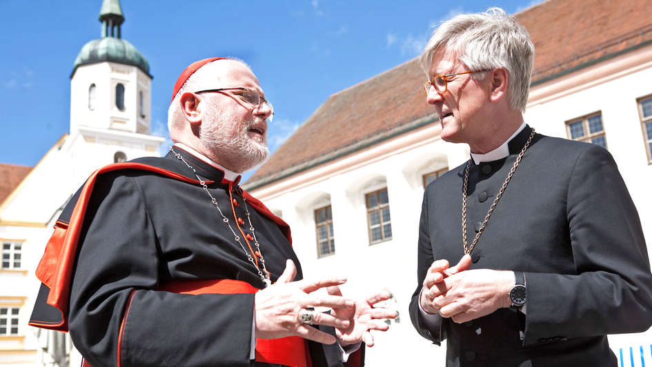 Kardinal Marx und Landesbischof Bedford-Strohm