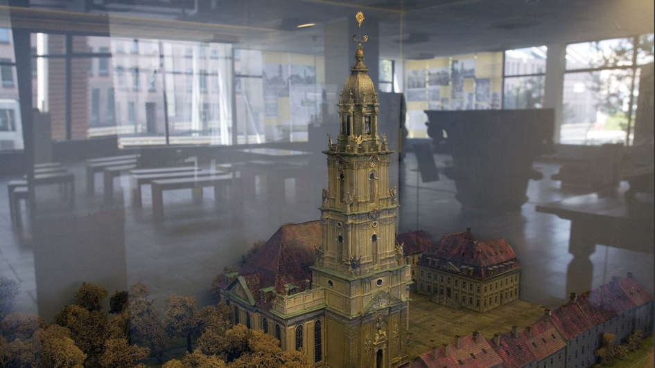 Modell der Potsdamer Garnisonkirche