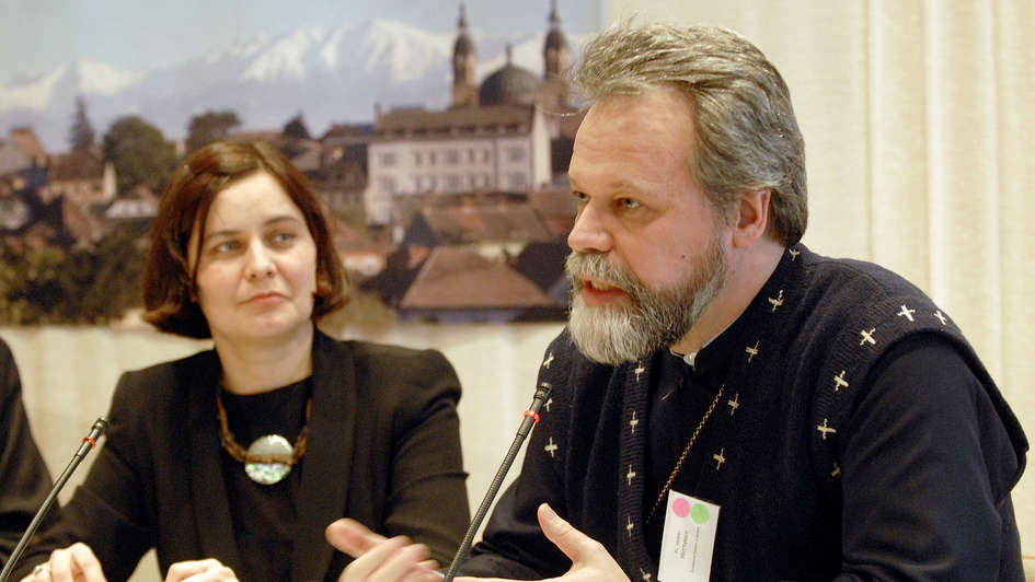 Der Generalsekretär der Konferenz Europäischer Kirchen (KEK), Heikki Huttunen