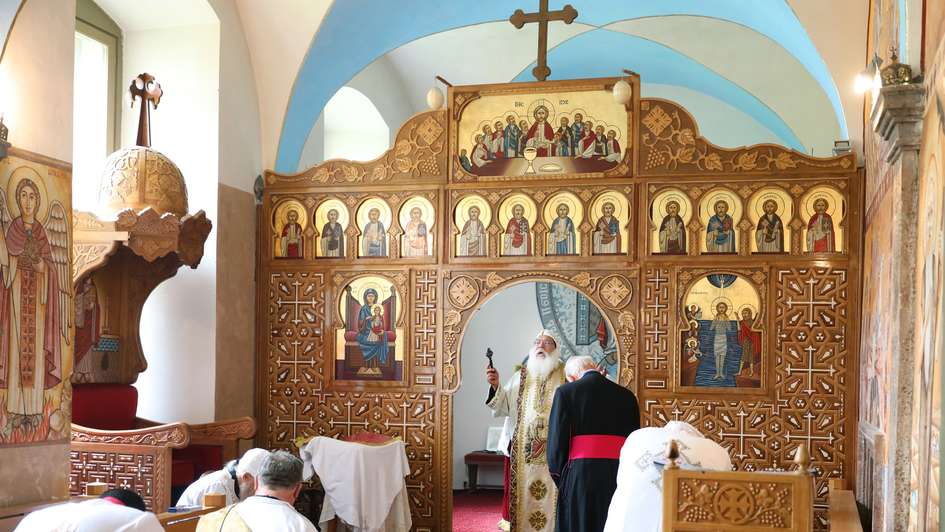 Gottesdienst zum 25-jährigen Jubiläum des koptischen Klosters in Höxter