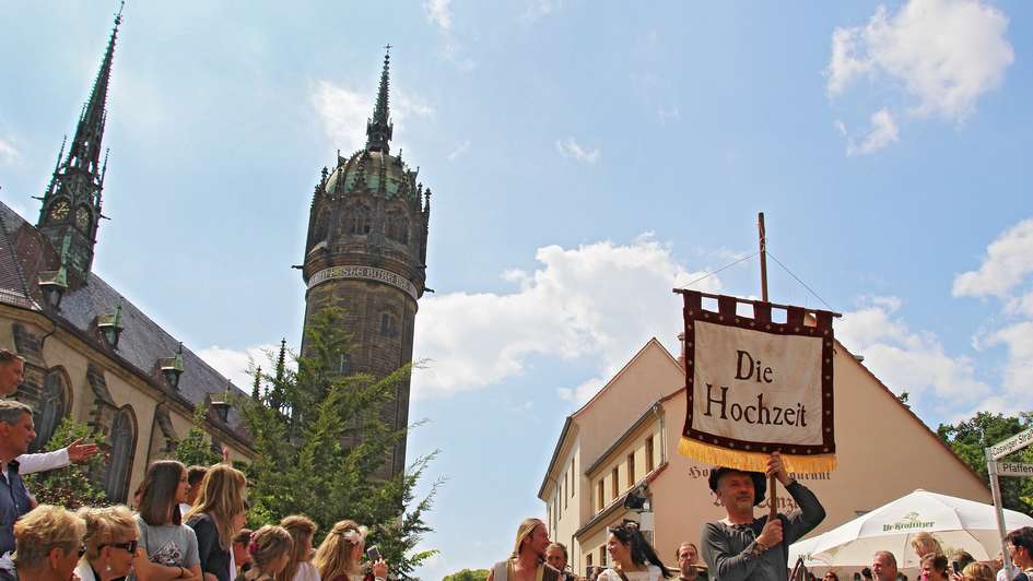 Fest „Luthers Hochzeit“ in Wittenberg