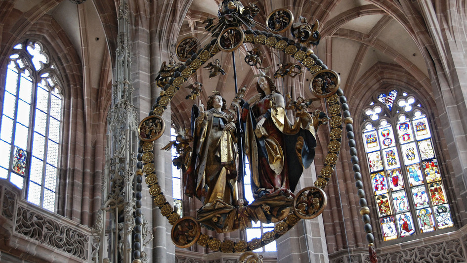 Engelsgruß in der Nürnberger Lorenzkirche