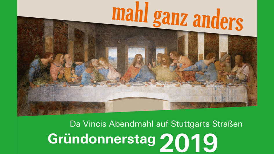 Postkarte zu „Mahl ganz anders“ 2019 in Stuttgart