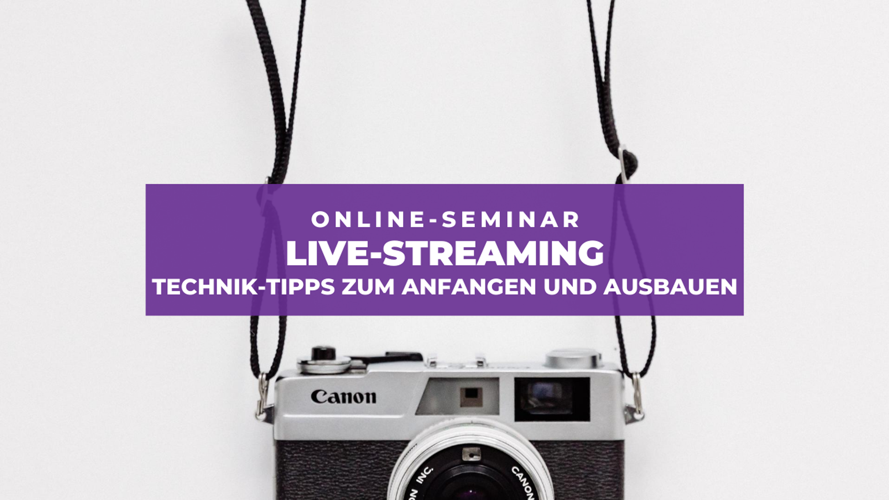 Live Streaming Technik Tipps Zum Anfangen Und Ausbauen Ekd