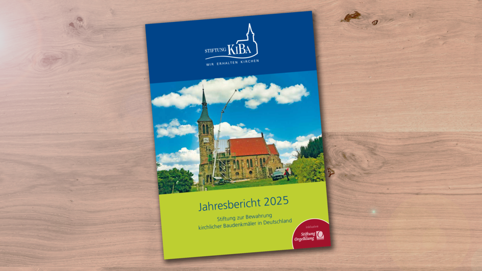 Der Jahresbericht 2025 der Stiftung zur Bewahrung kirchlicher Baudenkmäler in Deutschland Der Jahresbericht 2025 der Stiftung zur Bewahrung kirchlicher Baudenkmäler in Deutschland