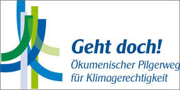 Logo des Ökumenischen Pilgerwegs für Klimagerechtigkeit