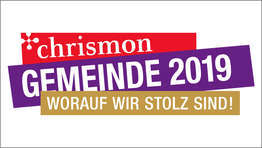 Logo des Förderwettbewerbs 'chrismon Gemeinde'