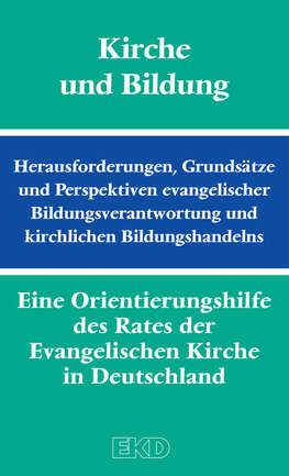 Cover der EKD-Orientierungshilfe „Kirche und Bildung“