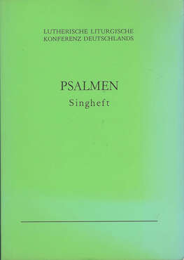 Psalmen-Singheft