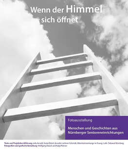 Plakat mit 'Himmelsleiter'